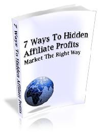 7 Ways To Hidden Affiliate